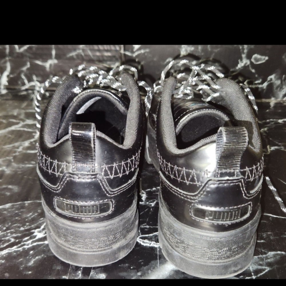 Puma X Dua Lipa Shoes Black Size 9 - Picture 3 of 3